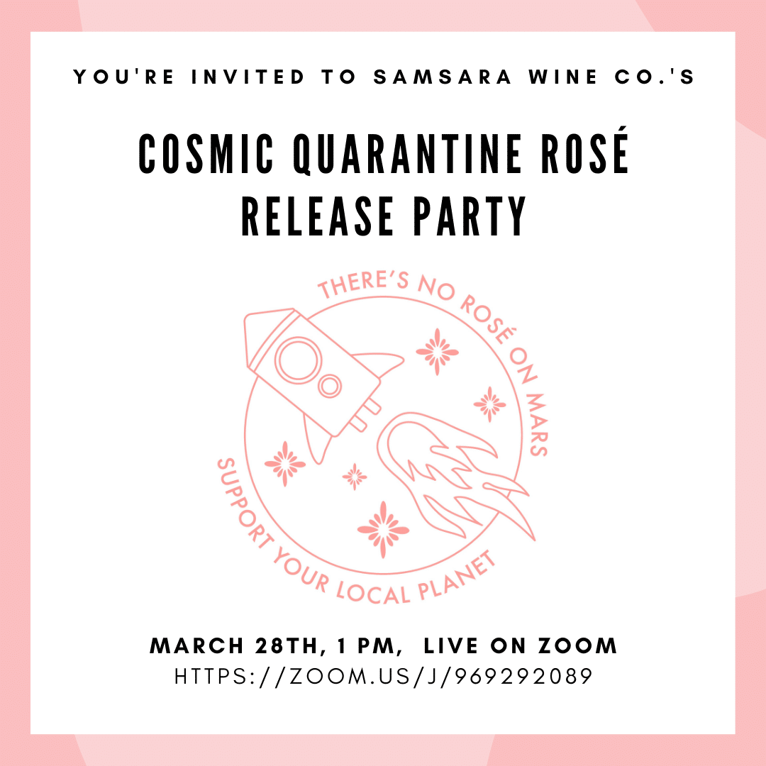 Cosmic Rosé release party