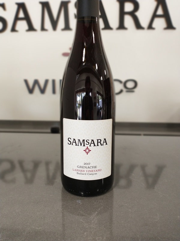 2017 Grenache Larner Vineyard Ballard Canyon - SAMsARA Wine Co.