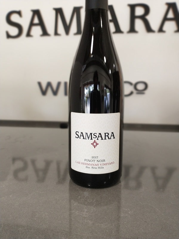 2017 Pinot Noir Las Hermanas Vineyard Sta. Rita Hills - SAMsARA Wine Co.