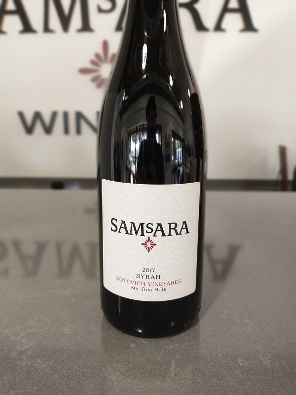 2017 Syrah Zotovich Vineyard Sta. Rita Hills - SAMsARA Wine Co.