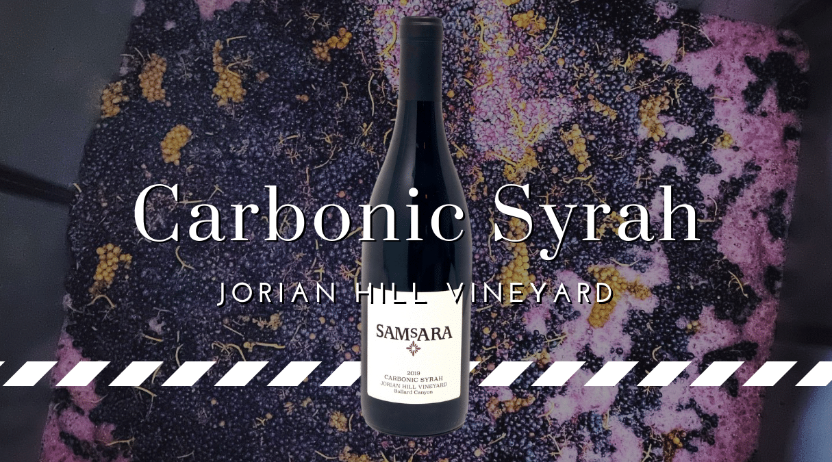 Carbonic syrah viognier by SAMsARA Wine Co.
