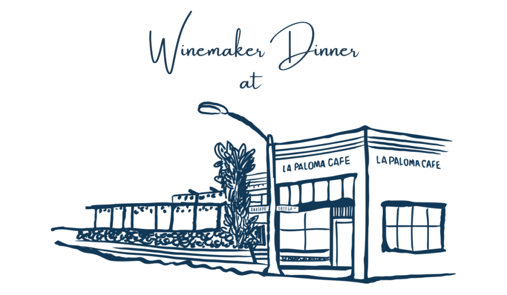 Wine Dinner at La Paloma Cafe 1 paloma